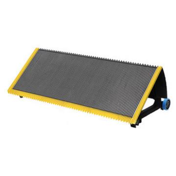 1000mm Black Escalator Aluminum Step With Navy-blue Roller