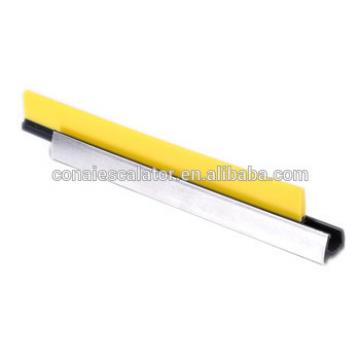 CNSB-019 Escalator safety skirt panel brush in straight line with plastic brush and 20 mm Aluminum base