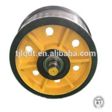 High quality elevator the rope round or guide pulley of elevator lift spare parts