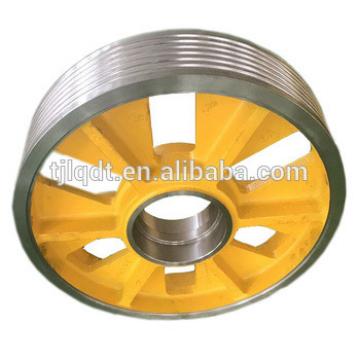 The elevator lifting equipment, lifting pulley wheels ,diversion sheave,513*(5-7)*10