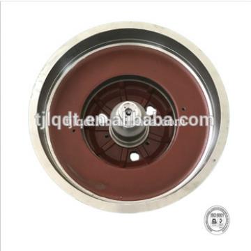 Safe and high quality construction elevator wheel or brake wheel of elevator parts