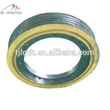 Mitsubishi permanent magnet traction wheel for elevator spare parts