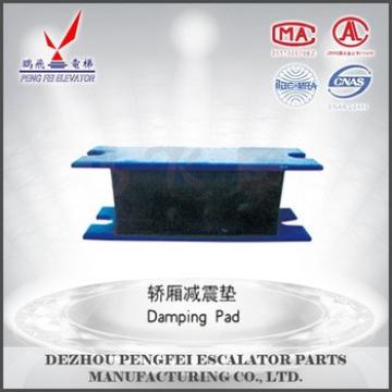 Rubber damping pad for elevator shock absorder pad elevator spare parts