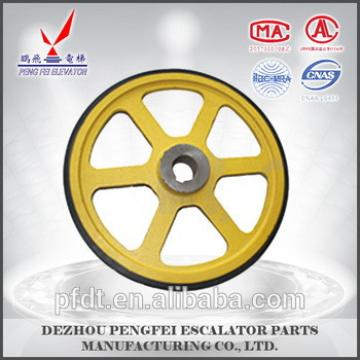 famous XIZI friction wheel for elevator&amp;lift&amp;escalator parts with good Credit guarantee