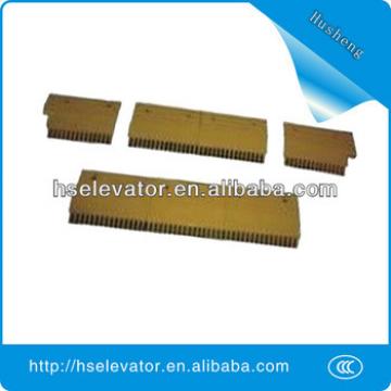 escalator comb floor plate, escalator yellow strip, escalator comb price