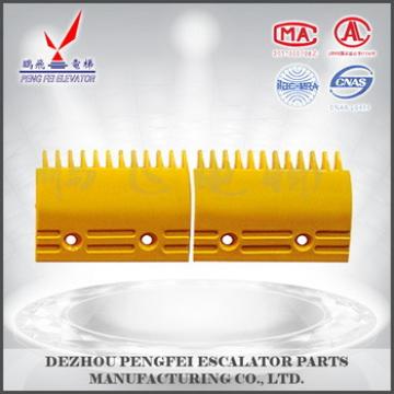 12teeth foster comb plate Yellow comb plate for Fujitec escalator