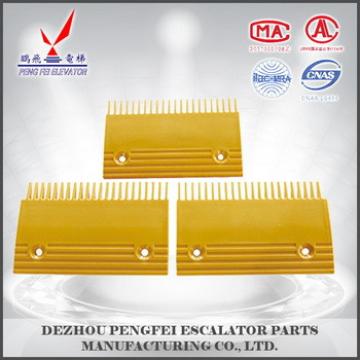KONE Comb Plate with 22teeth yellow plastic comb plate&amp;comb segment