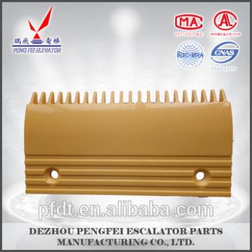 inexpensive and convenient comb plate for elevator parts