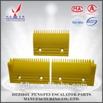 A set of plastic elevator comb plate for elecator