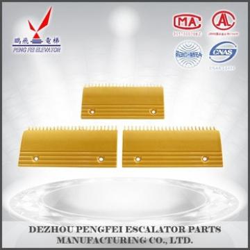 23teeth elevator part type Guangzhou Hitachi Comb Plate