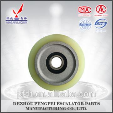 LG single bearing elevator roller series viec step roller with 80*23*6202