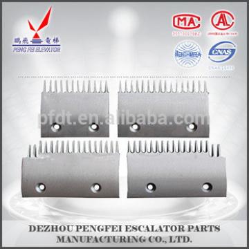 Aluminum escalator parts for sale comb plate price list