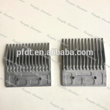 wholesale professional alloy aluminum comb plate Mitsubishi escalator spare parts with new fashion
