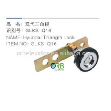 Hyundai elevator triangular door lock lift parts