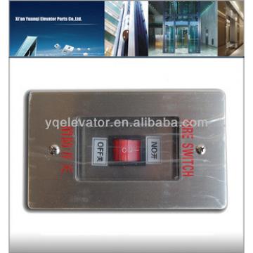 Elevator fire switch parts