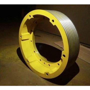 Elevator traction sheave,traction sheave for elevator ,size :400*8*116 ,inner diameter 280