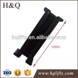 elevator counterweight shoe insert T - 9 mm (T3), L - 100 mm, A - 10 mm TO380Y2