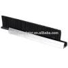 CNSB-010 Escalator safety skirt panel brush in straight line with single Nylon brush and 20 mm Aluminum base