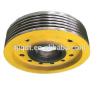 High quality and safe elevator componet spare parts,elevator pulley maufacturer,traction wheel