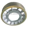 Safe and convenient mitsubishi elevator accessories, traction wheel,electric lift
