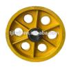 Safe and convenient elevator lifting pulleys, elevator traction sheave