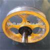 cast iron high quality guide pulley elevator wheels with elevator spare parts