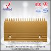 Well-made yellow 22-teeth comb plate for elevator spare parts #1 small image