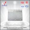 A piece of Thyseen aluminium alloy comb plate for elevator