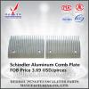Schindler 22teeth Sidewalk Aluminum Comb Plate with low price and quality assurance
