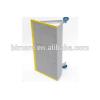 BIMORE XBA455T2 Escalator aluminum step with 3 sides yellow painted demarcations