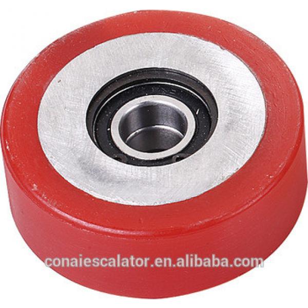CNRL-011Escalator step roller ,escalator spare parts escalator cost red,escalator roller #1 image
