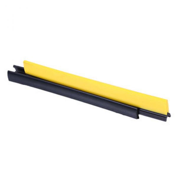 CNSB-020 cheap Escalator safe straight line skirt panel brush with yellow plastic brush and 25 mm plastic base #1 image