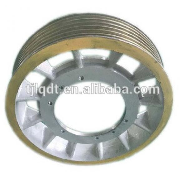 Safe and convenient mitsubishi elevator accessories, traction wheel,electric lift #1 image