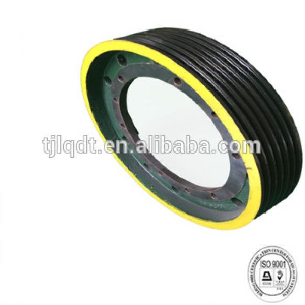Safety traction wheel for kone elevator wheel lift sheave 650*6*13 #1 image