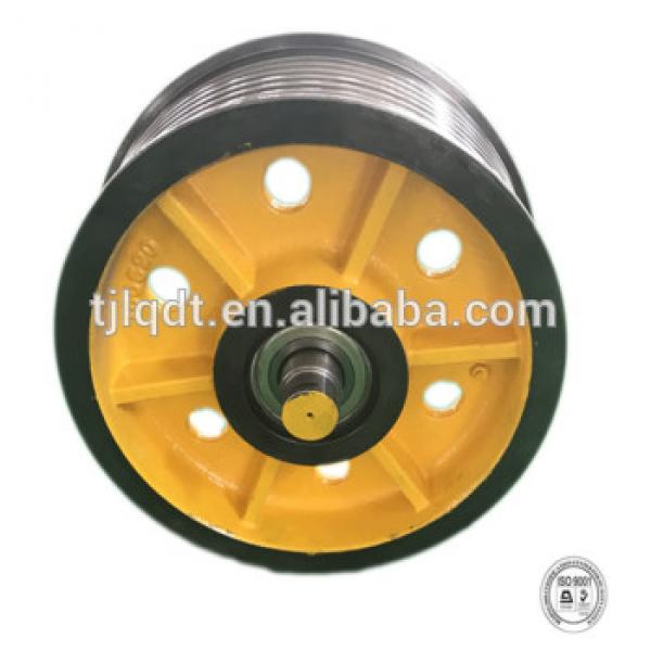 High quality elevator the rope round or guide pulley of elevator lift spare parts #1 image