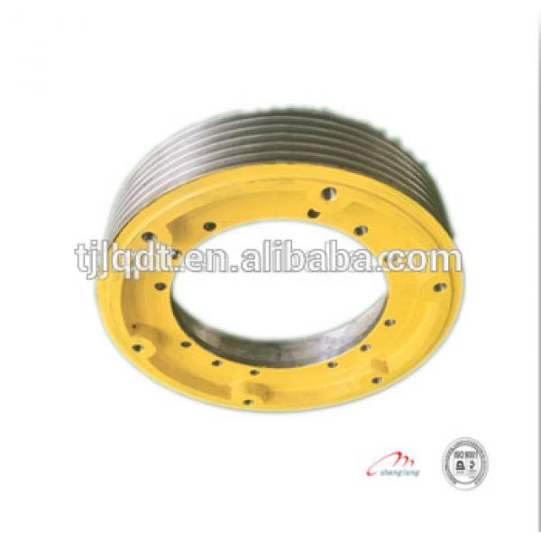 Hitachi safety high quality elevator wheel,traction wheel lifts elevator accessories parts #1 image