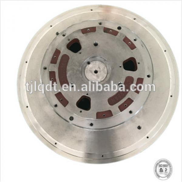 Smooth operation elevator wheel cast iron brake wheel,diameter 580 with elevator wheel #1 image