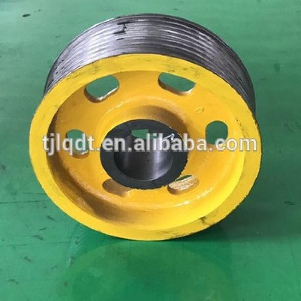 Toshiba high quality elevator traction wheel , the elevator parts #1 image
