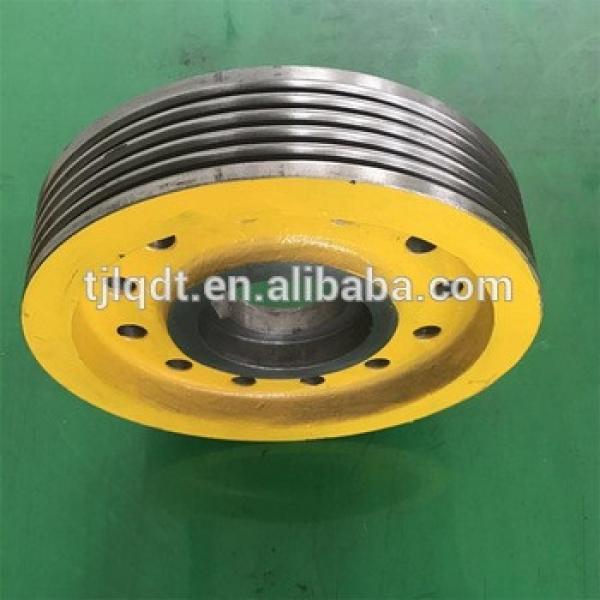 xizi lift sheave for elevator spare parts and elevator traction wheel #1 image