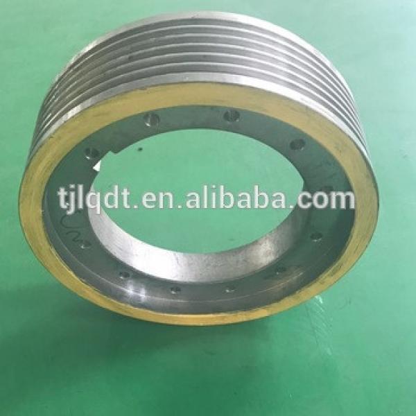 high quality environmental protection elevator wheel traction sheave of elevator parts #1 image