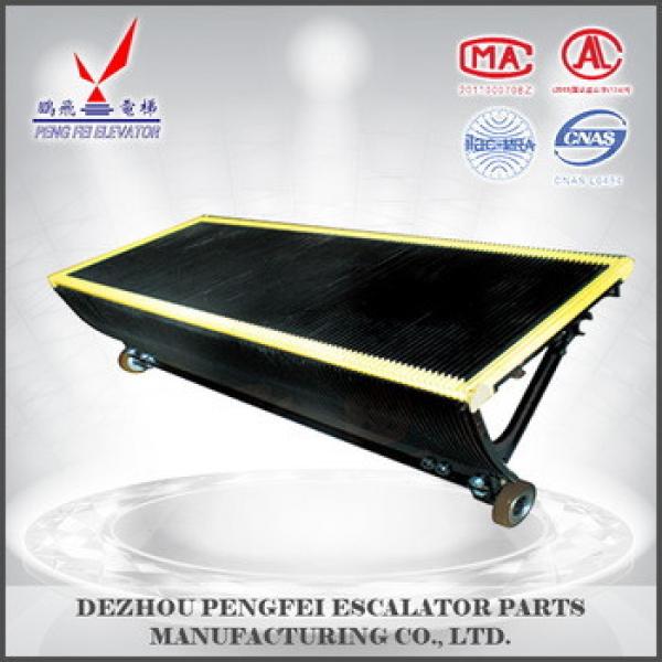 China supplier Sigma step good quality stainless steel steps for Sigma escalator yellow side #1 image