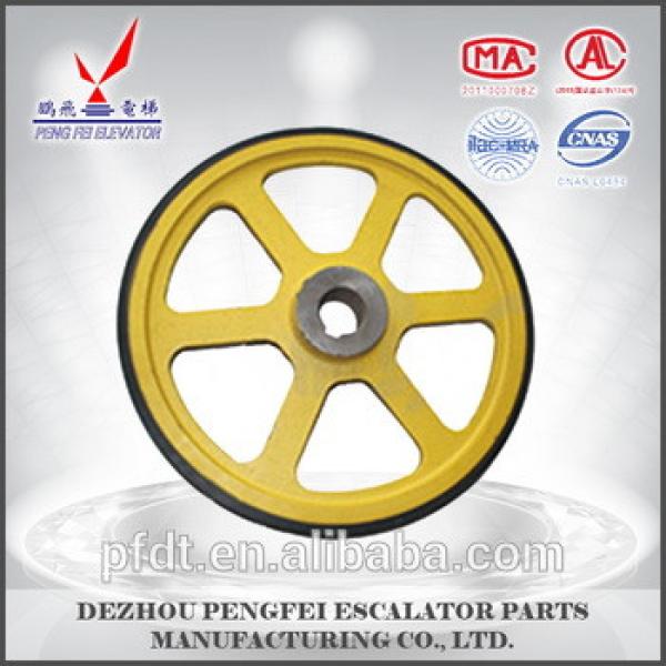 famous XIZI friction wheel for elevator&amp;lift&amp;escalator parts with good Credit guarantee #1 image