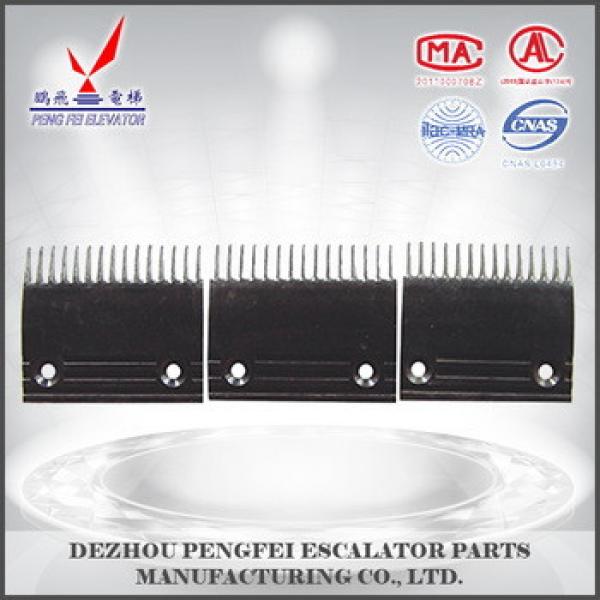 13/14/15 teeth black comb plate for Toshiba escalator Escalator &amp; Escalator parts #1 image