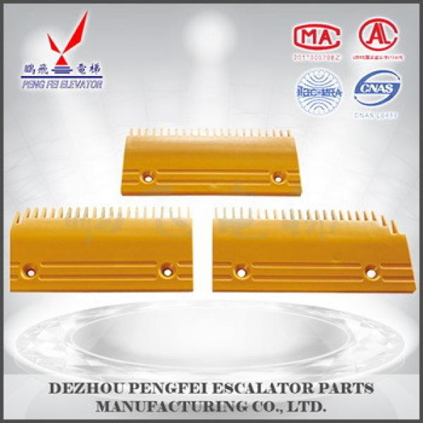 Foster plastic comb plate for Fujitec escalator 0219CAE001 type 22 teeth for escalator parts #1 image