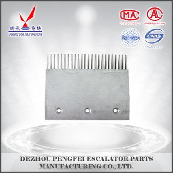 China suppliers Thyssen elevator price spare parts/Aluminum comb plate/24teeth #1 image