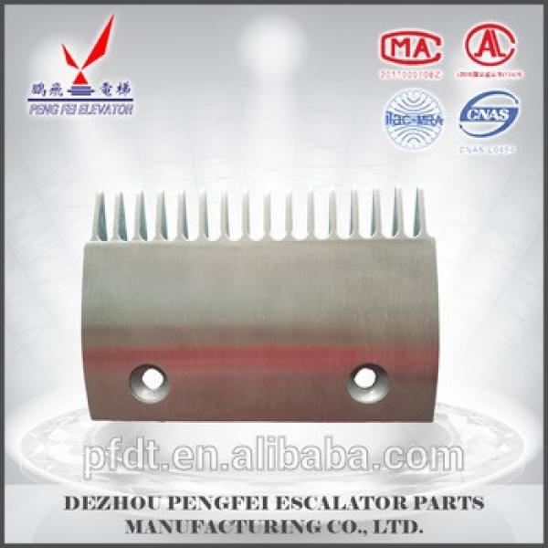 16-teeth Aluminum alloy material comb plate for LG elevator parts #1 image