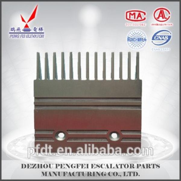 13 teeth Aluminum comb plate for Mitsubishi elevator&amp;escalator&amp;lift #1 image