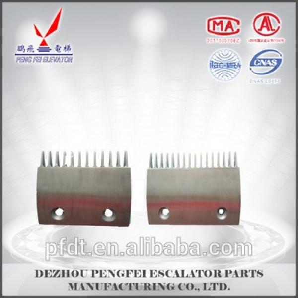 12teeth and 16teeth aluminium alloy comb plate for Sigma LG elevator parts #1 image