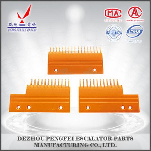 Escalator Spare parts Comb Plate Yellow Modern comb plate hige quality #1 image