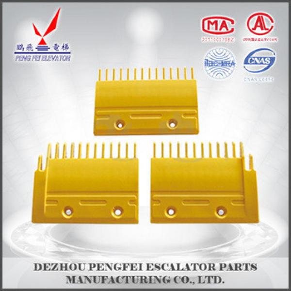 special comb plate for Mitsubishi yellow plastic comb plate /competive price #1 image